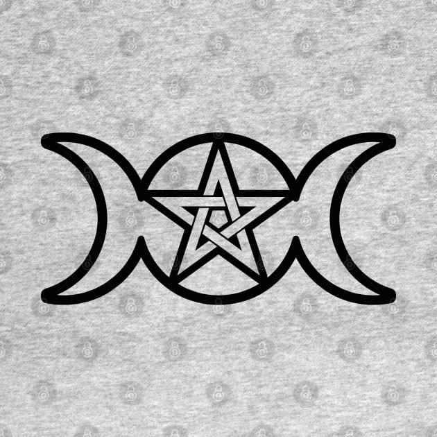 pagan three crones and pentacle by Made the Cut